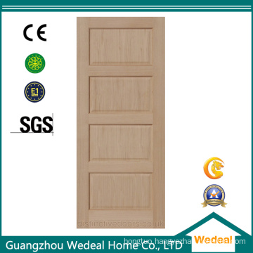 Solid Wooden Four Panel Shaker Door for Interior Room